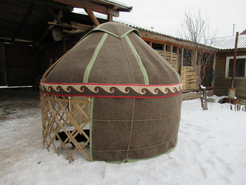 Монгольская юрта вектор