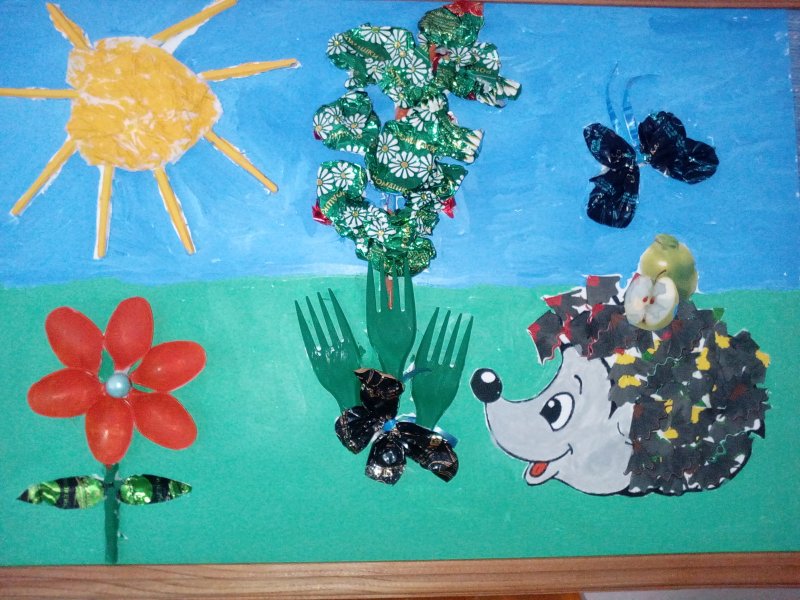 Экологическая поделка в детский сад