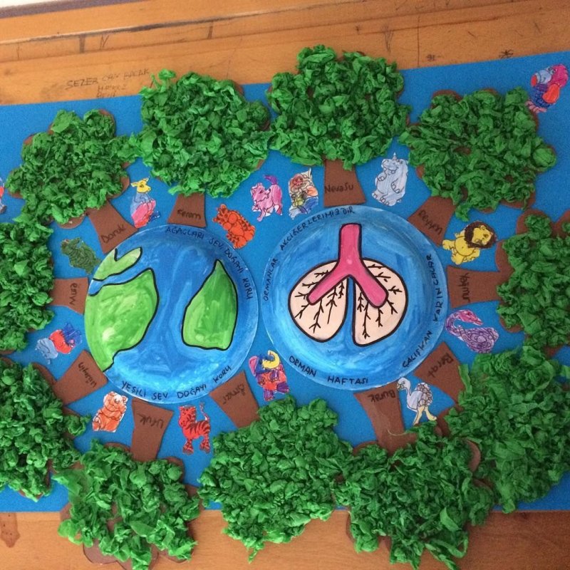 Экологическая поделка в детский сад