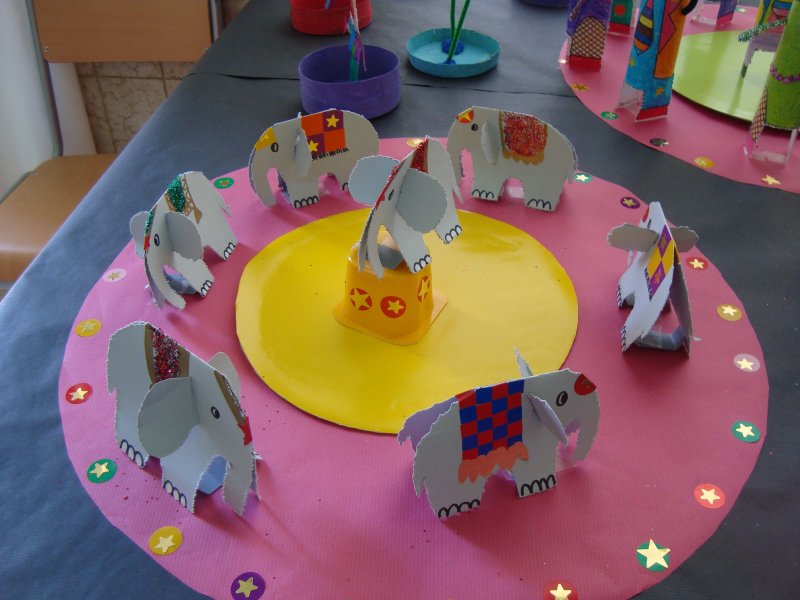 Поделка цирк в детский сад