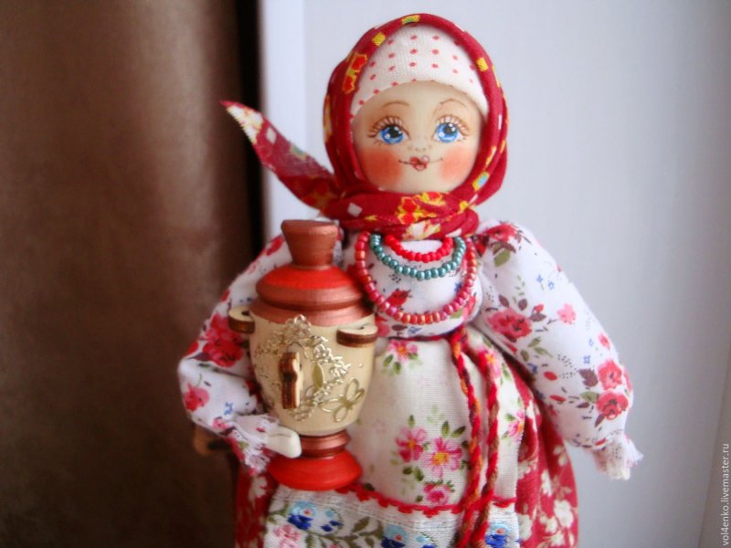 «Народная игрушка». Тряпичная кукла «Домовушка».