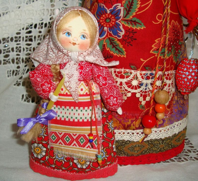 Народная текстильная кукла