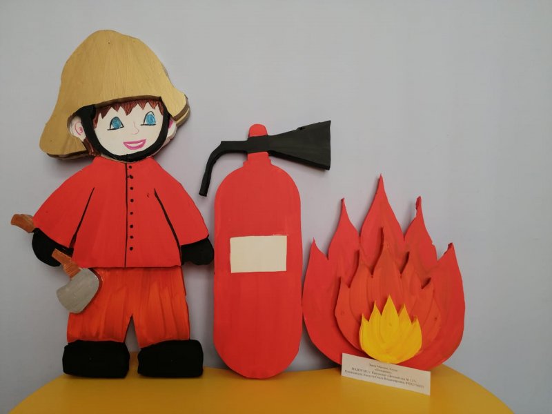 Пожарный щит для детей карточки