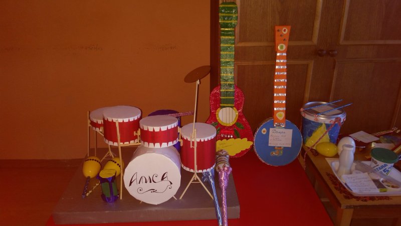 Музыкальные инструменты своими руками для детского сада
