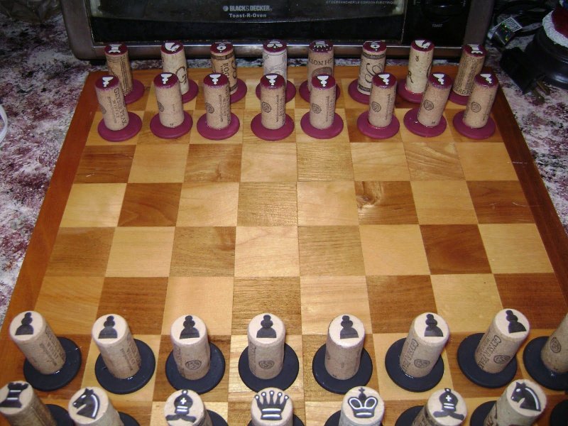 Ожившие шахматные фигуры