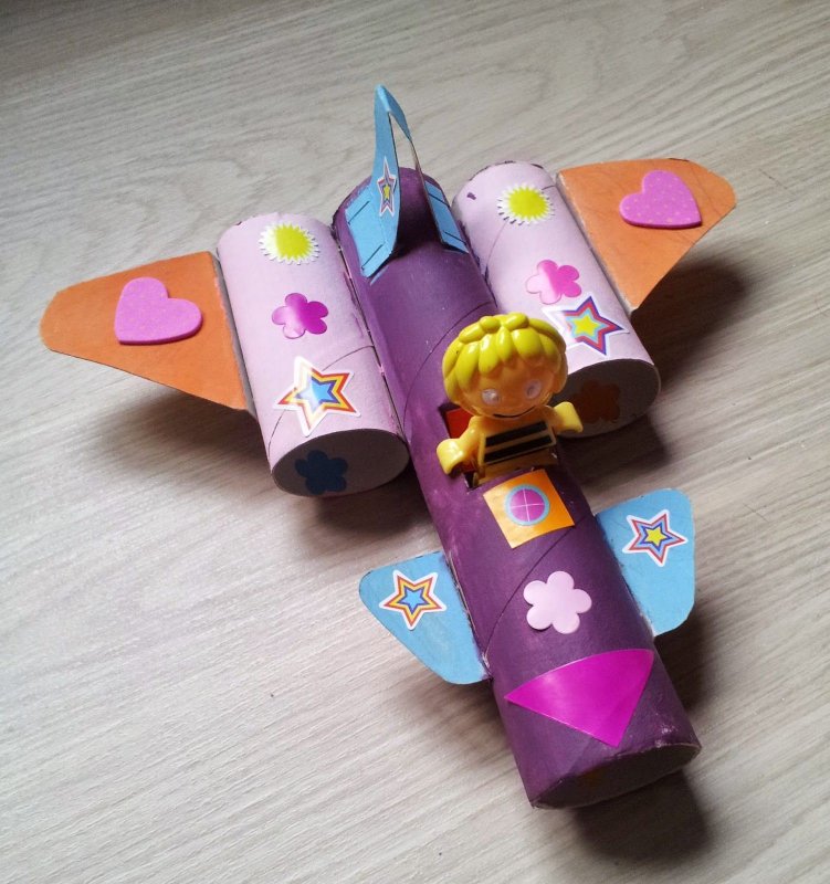 Самолет поделка для детей