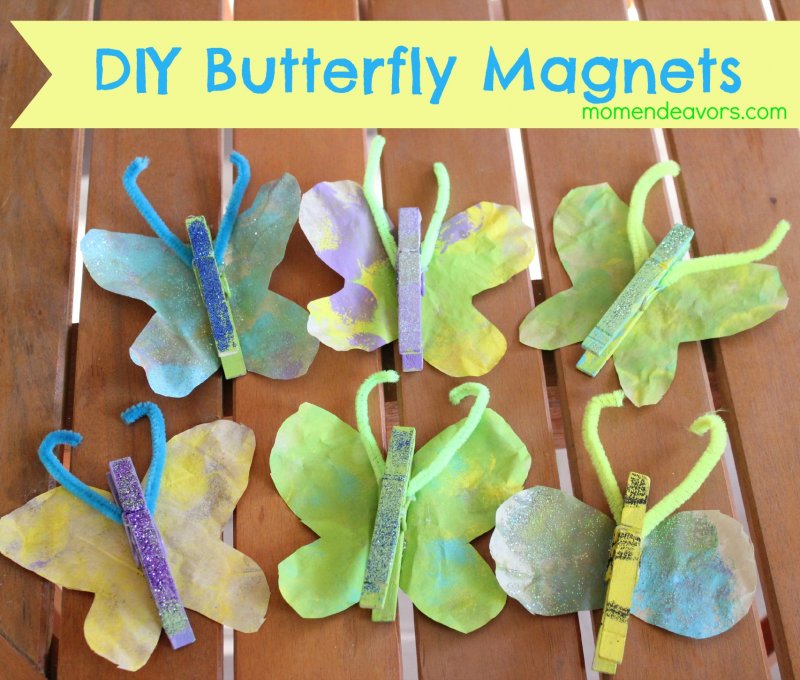 DIY бабочки