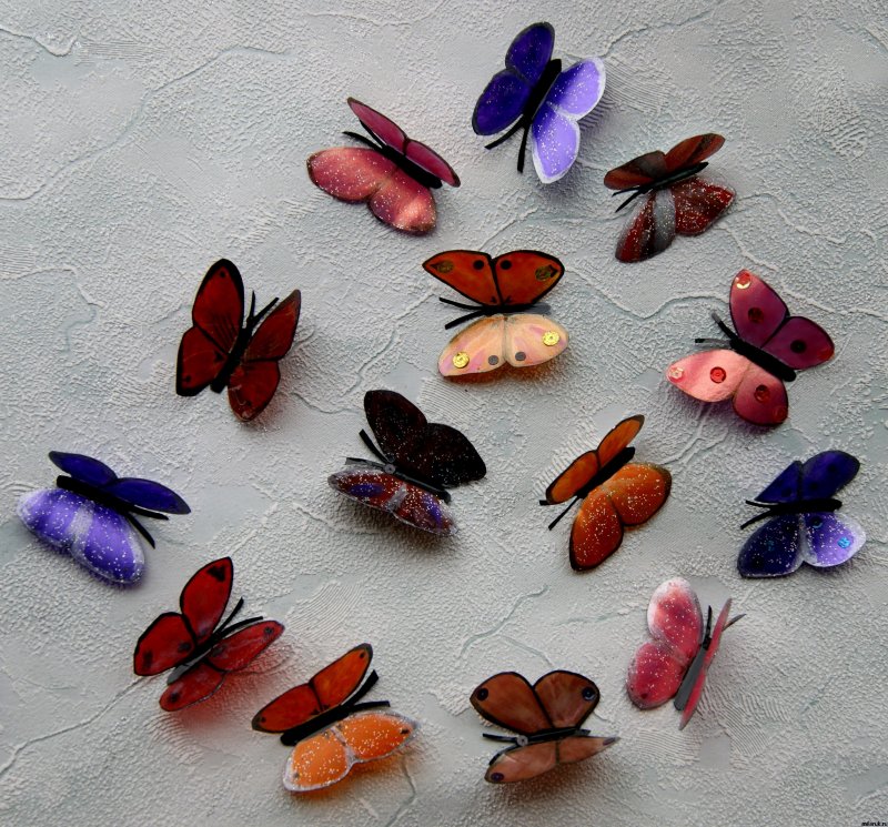 Поделки из бабочек