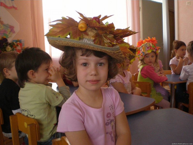 Декоративные шляпки для девочек