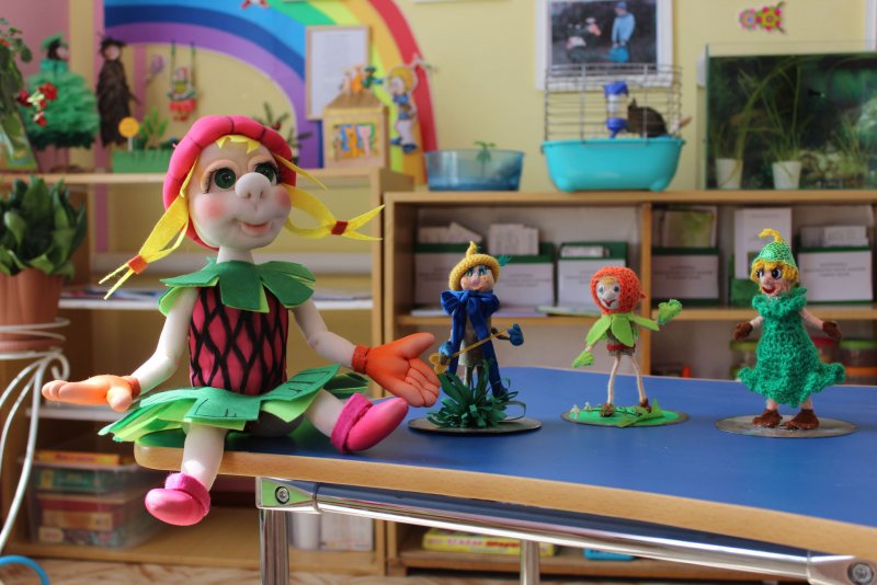 Куклы Эколята для детского сада