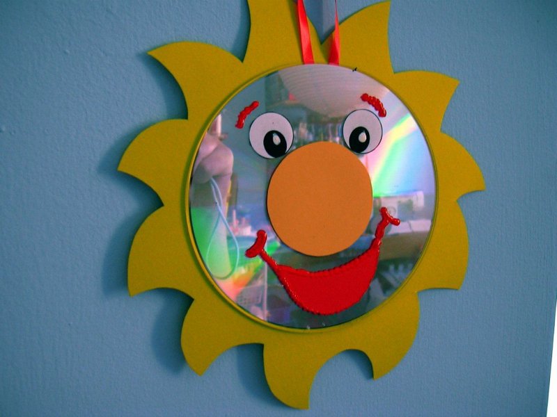 Солнце из дисков