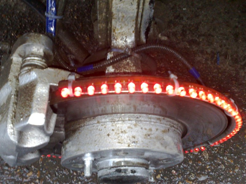 Подсветка колес ВАЗ 2114