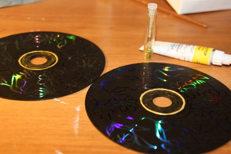 Поделки из компакт дисков