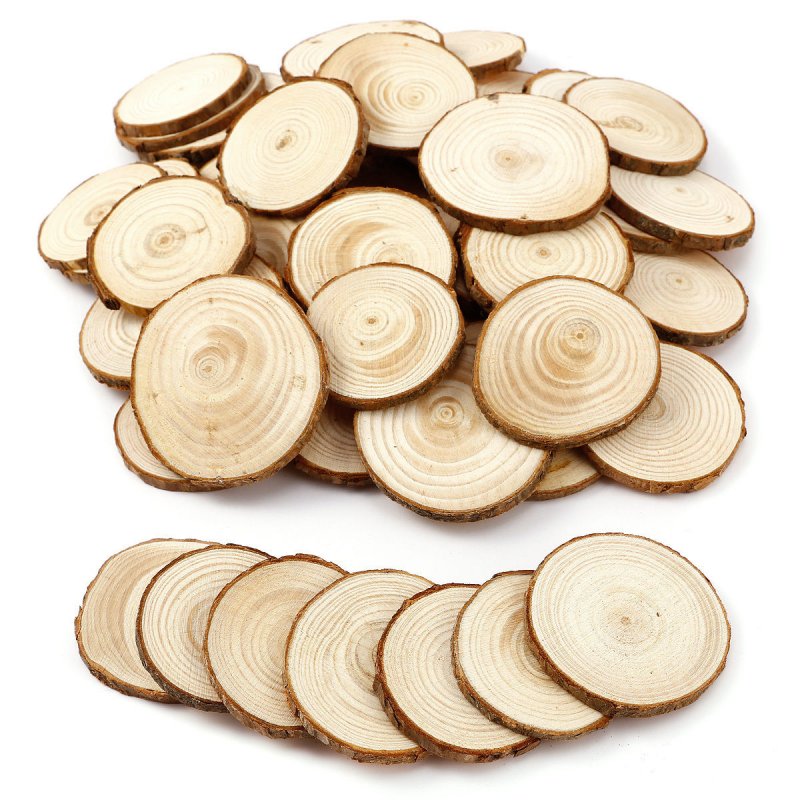 Фишки деревянные круглые