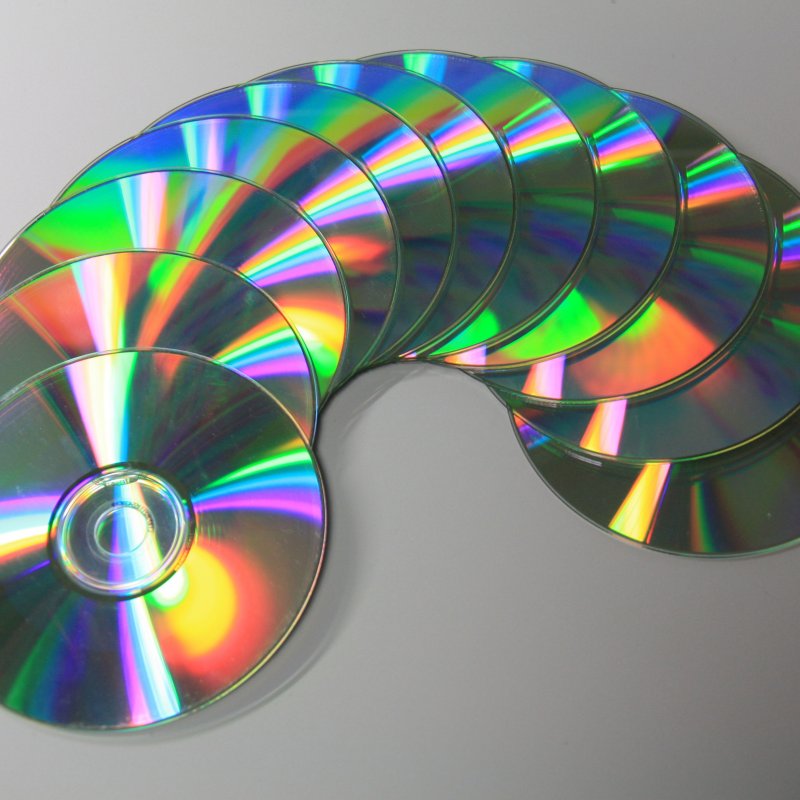 Стопка компьютерных дисков