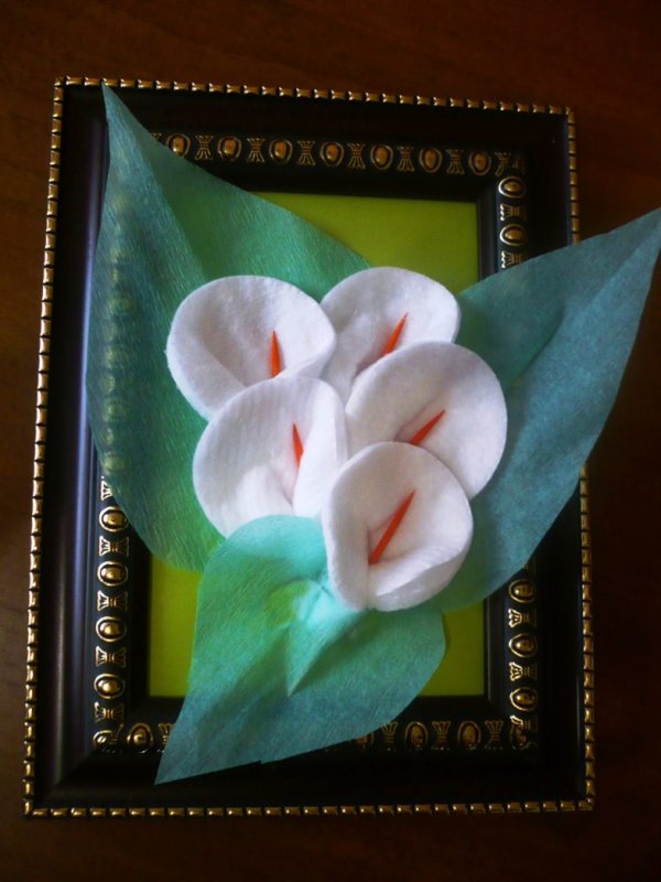 Цветы из фоамирана Ландыши