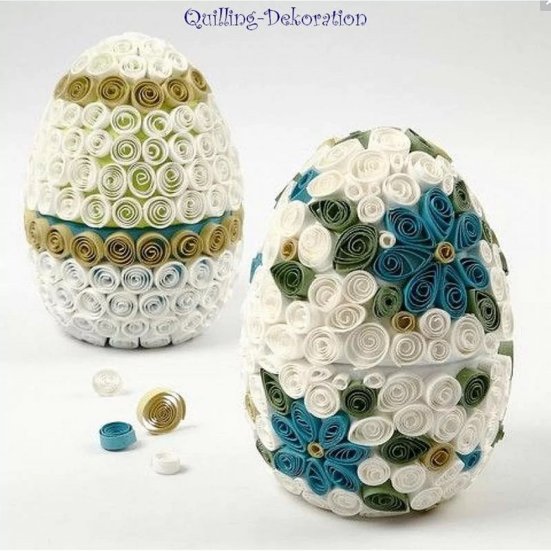 Paper Quilling Art пасхальное яйцо
