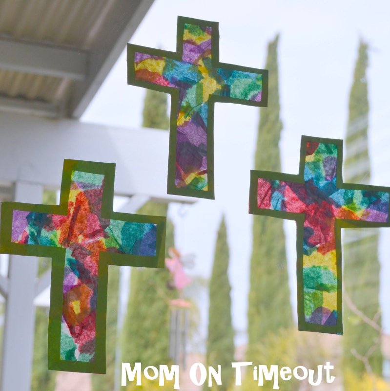 Поделка крест для воскресной школы