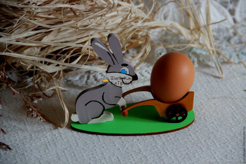 Подставка для яиц Пасхальный заяц
