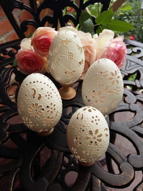 Egg Shell Carving Hobby
