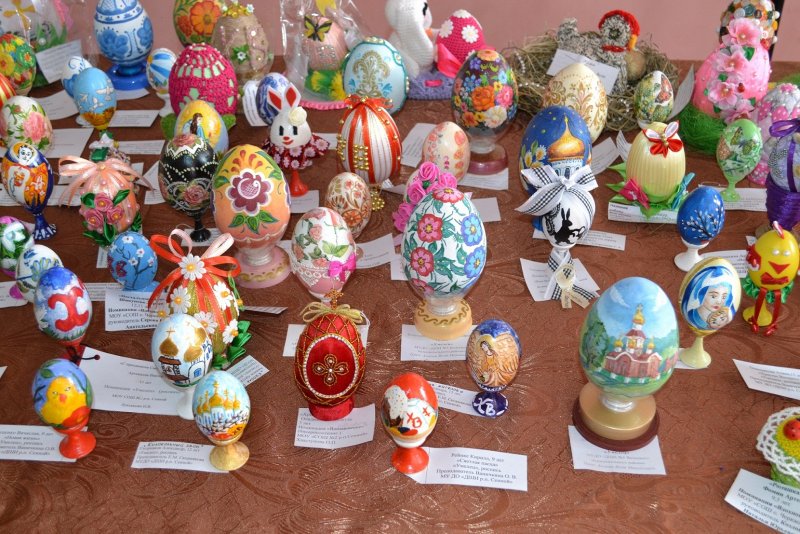 Выставка конкурс пасхальное яйцо