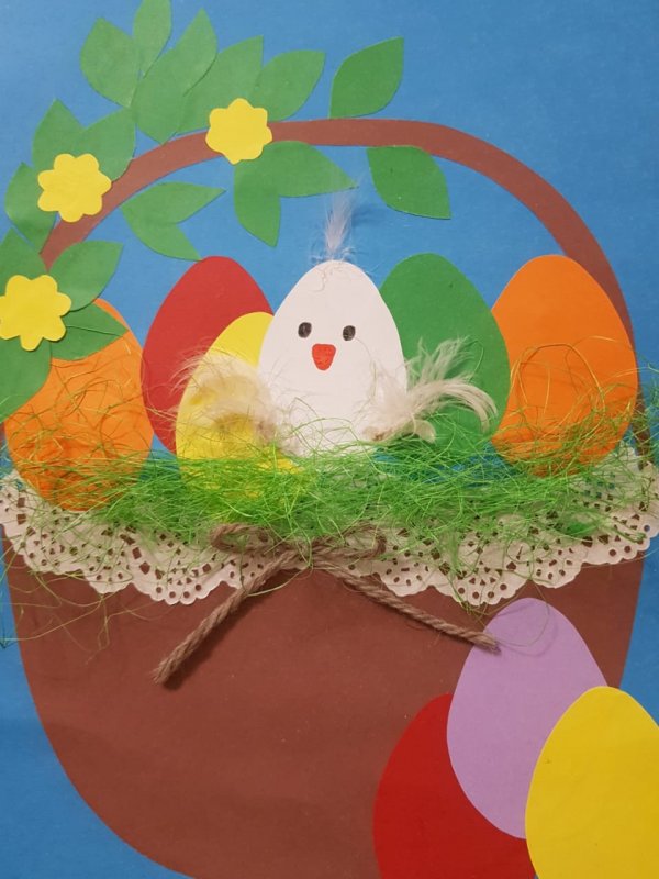 Пасхальное яйцо своими руками в детский сад