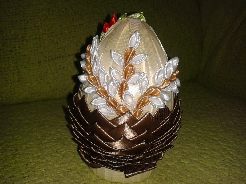 Яйцо в стиле канзаши