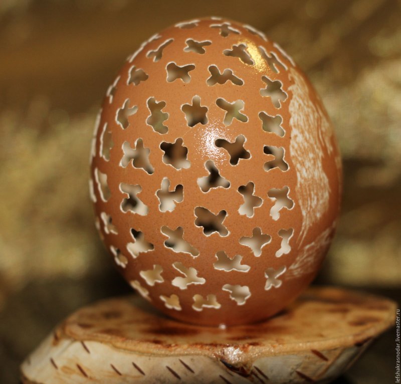 Резьба по скорлупе яиц