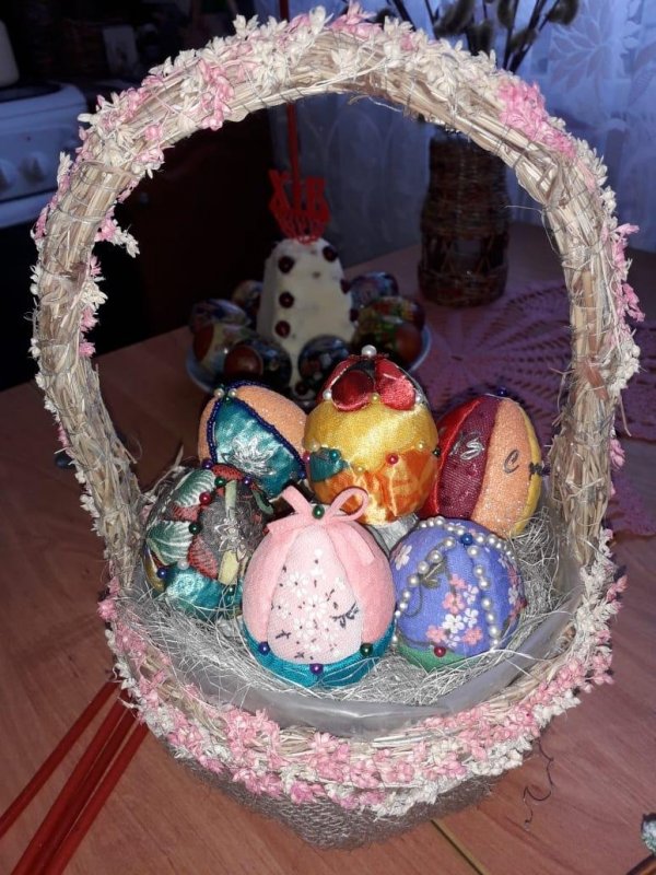 Поделка яйцо на Пасху в детский сад