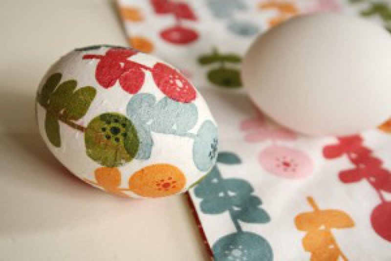 Украшенные декоративные яйца