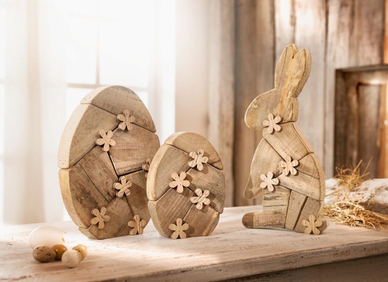 Пасхальный деревянный декор