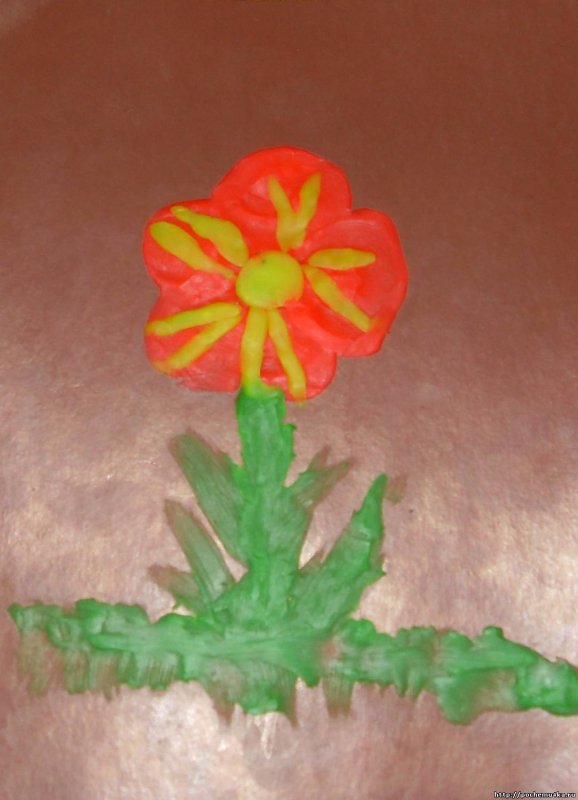 Аленький цветочек поделка из бисера