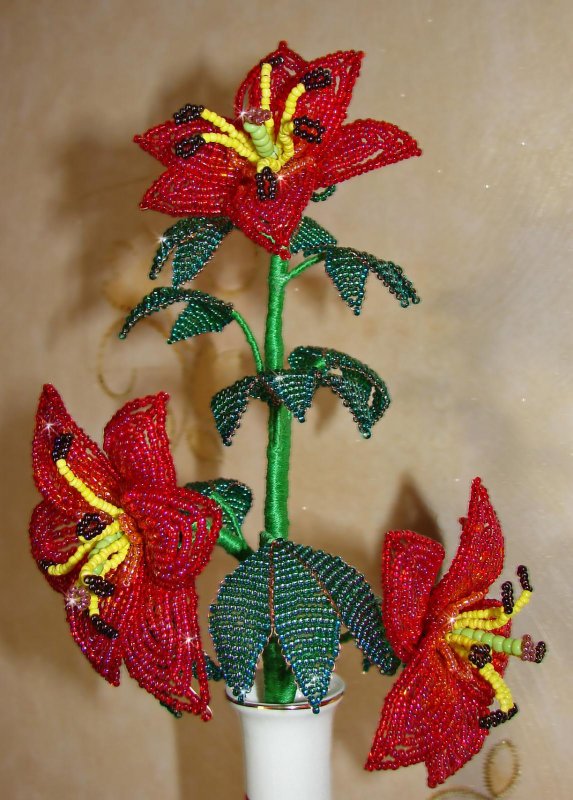 Поделка Аленький цветочек из подручных материалов