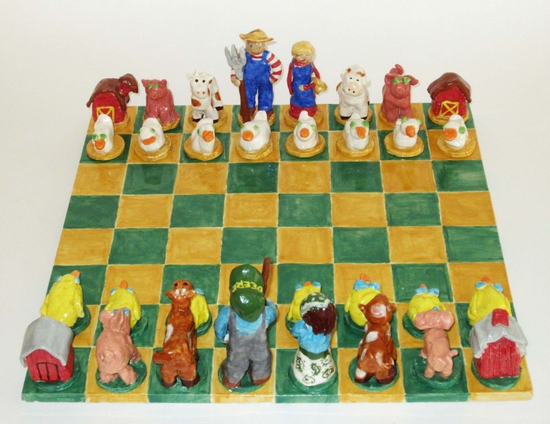 Квиллинговые шахматы