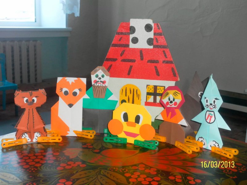 Театр оригами в детском саду