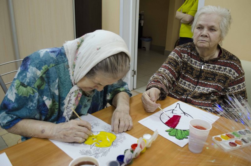 Занятия для пожилых людей