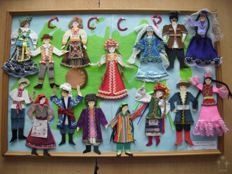 Выставка - куклы народов России