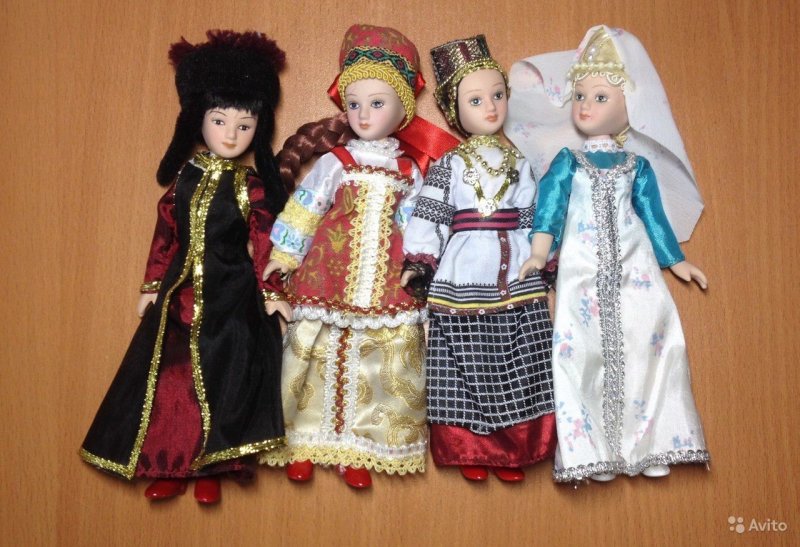 Национальные куклы народов Ханты и манси