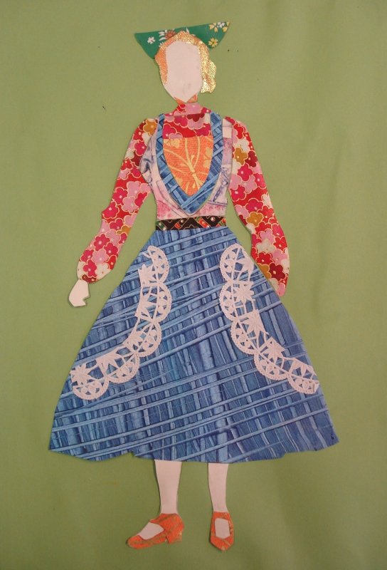 Бумажные куколки 19 века