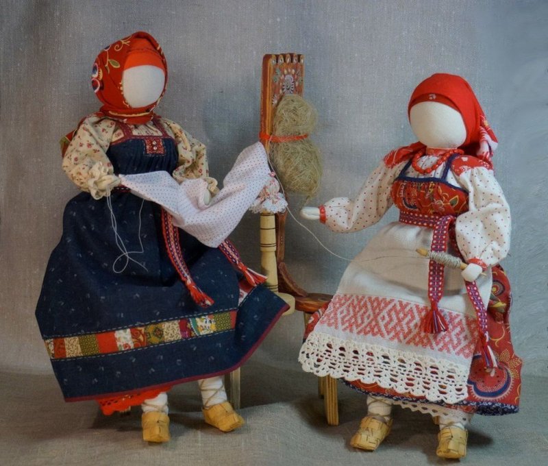 Традиционная народная тряпичная кукла