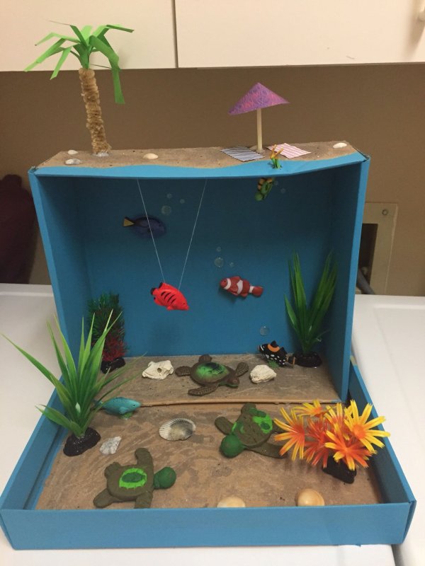 Сенсорный аквариум для детей