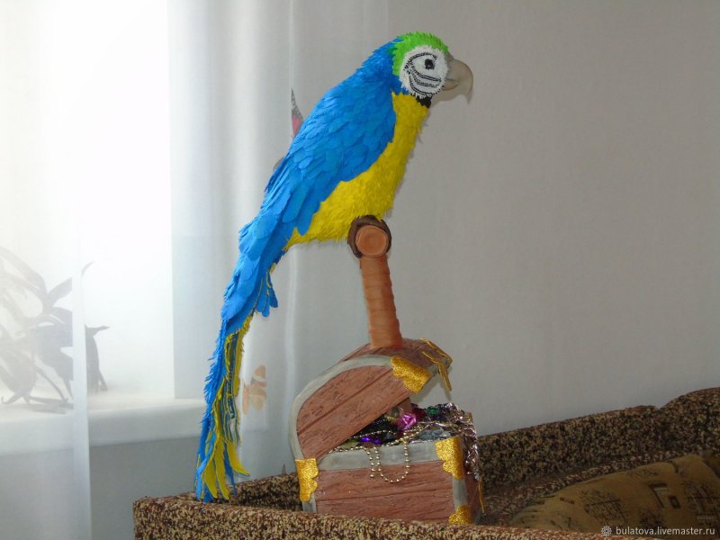 Копилка попугай ара