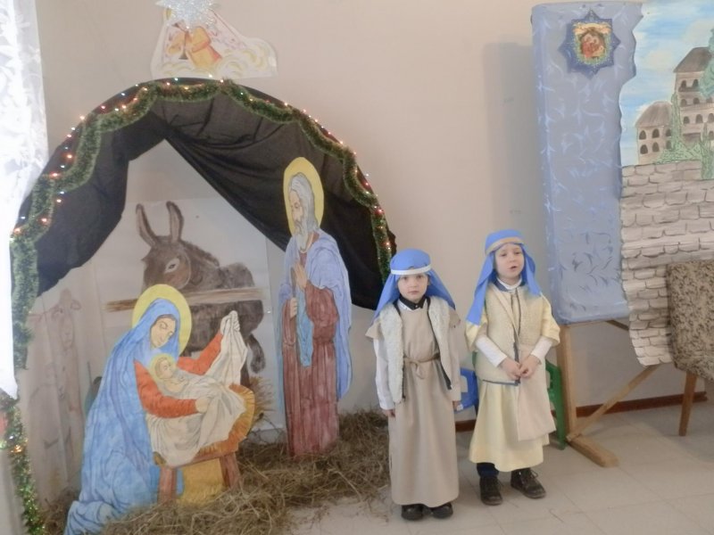 Украшения воскресной школы к Рождеству