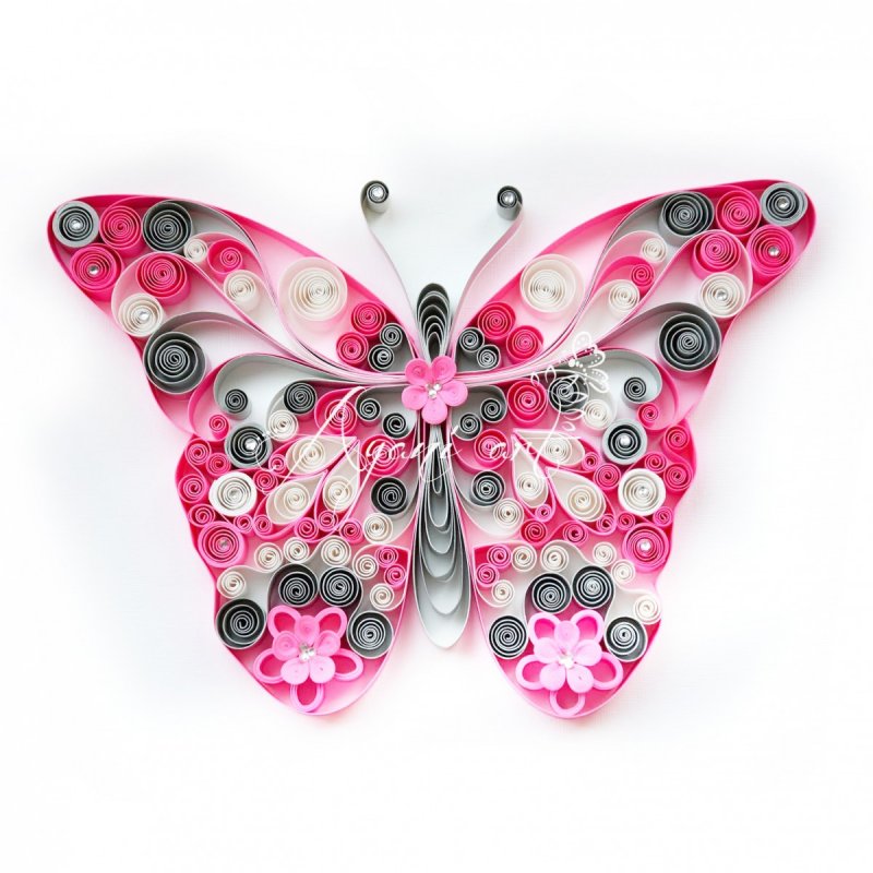Текстильные бабочки Юми Окита