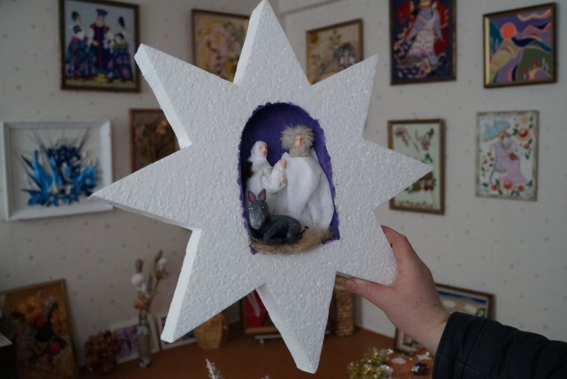 Рождественская поделка Вифлеемская звезда