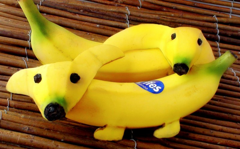 Животные из банана