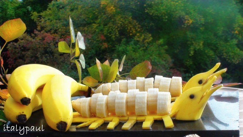 Поделка из банана