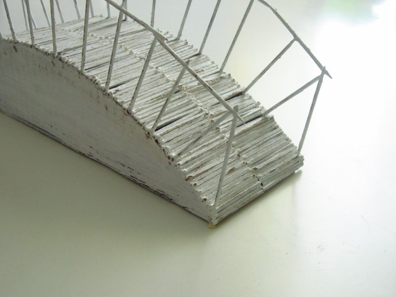 Модель моста из спичек
