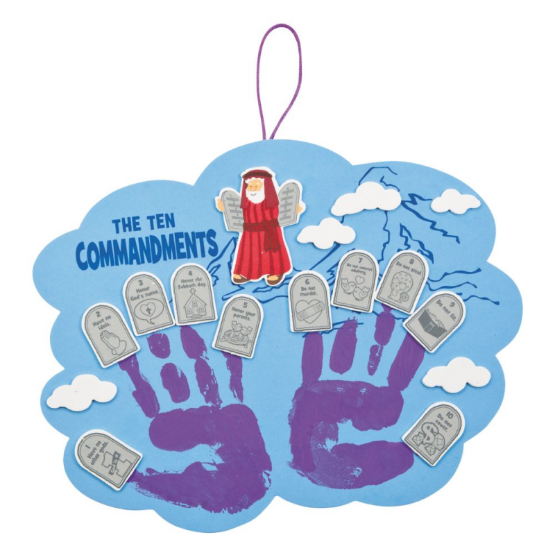 10 Commandments Crafts