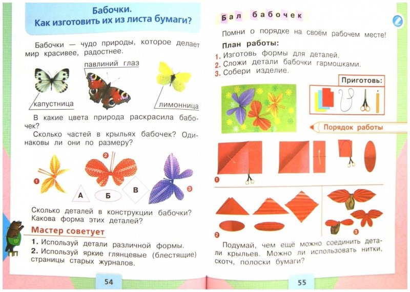Книга по технологии 1 класс по школе России